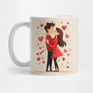 Valentine Romantic couple love birds Mug